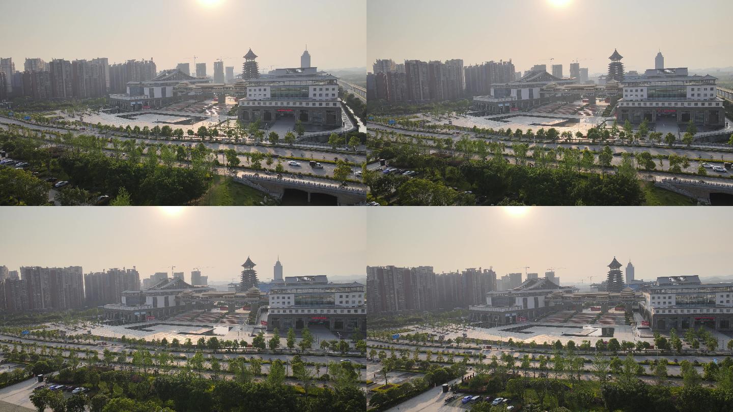 桂林2022临桂新区4K航拍