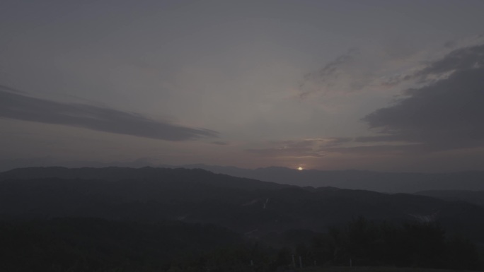 4k 日出 大好河山 风景 壮观 开场