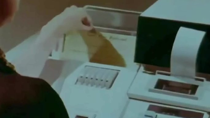 80年代银行系统电脑运用