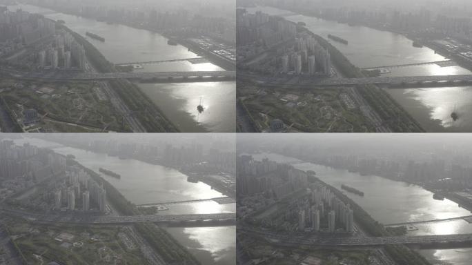 4K-log-河南洛阳洛河，王城大桥