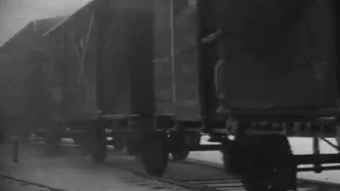 上世纪初20年代西伯利亚火车铁路