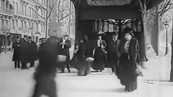 上世纪初1900年法国世博会巴黎历史
