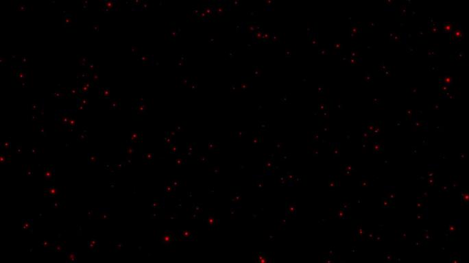 红色粒子闪烁运动带通道 10