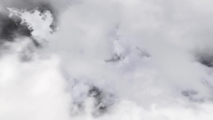 【原创】4K带alpha通道云层穿梭