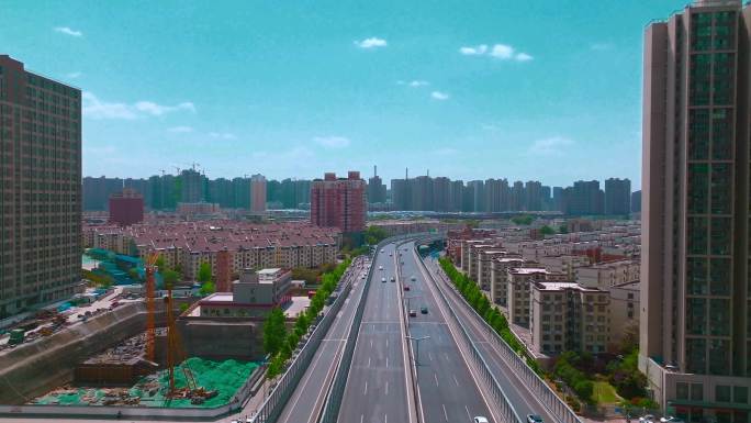 城市高架交通郑州农业路高架8