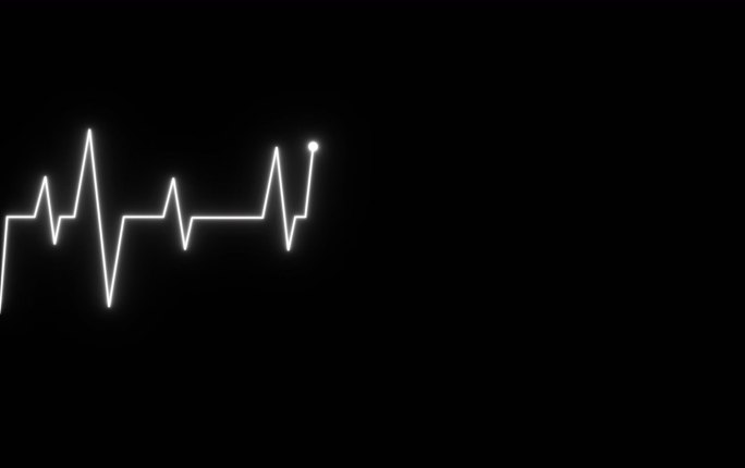心电图 心脏 跳动 波形图 脉搏 医疗