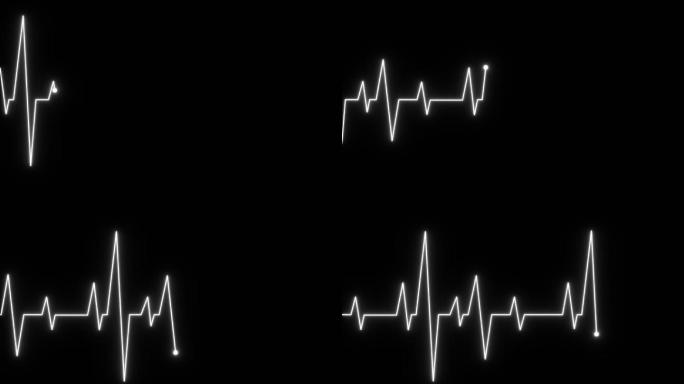 心电图 心脏 跳动 波形图 脉搏 医疗