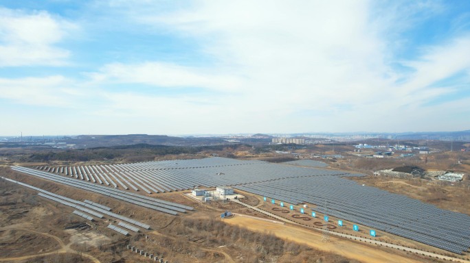 太阳能发电、发电板、光能发电、新能源
