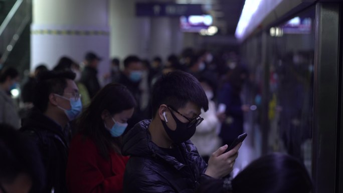 北京地铁上下车人流