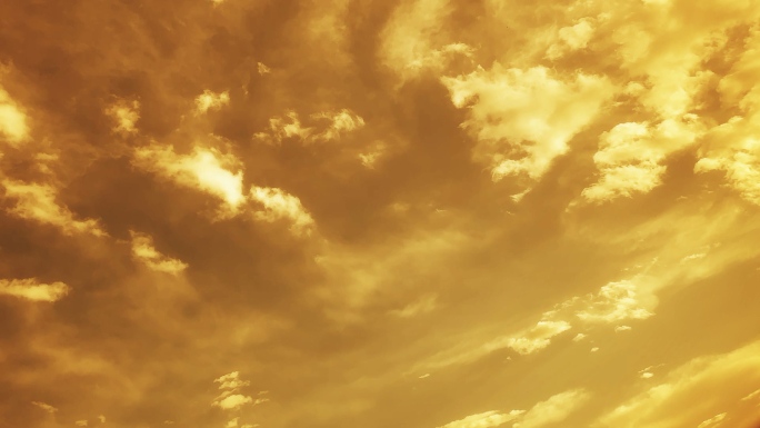 【HD天空】金色云朵云絮薄云飘散晴空仙云