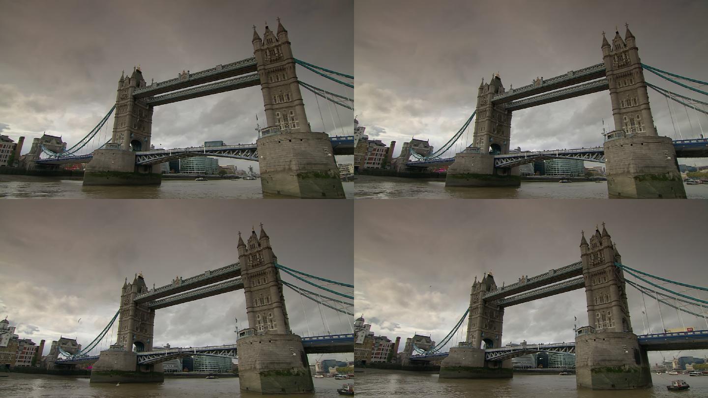 伦敦塔桥 泰晤士河 英国伦敦标志性建筑