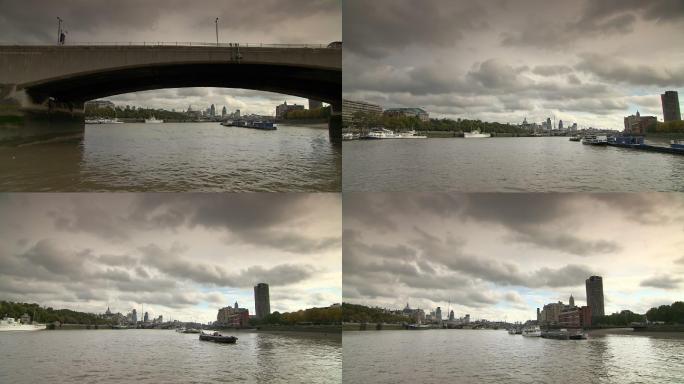 国外城市景观 英国伦敦 泰晤士河