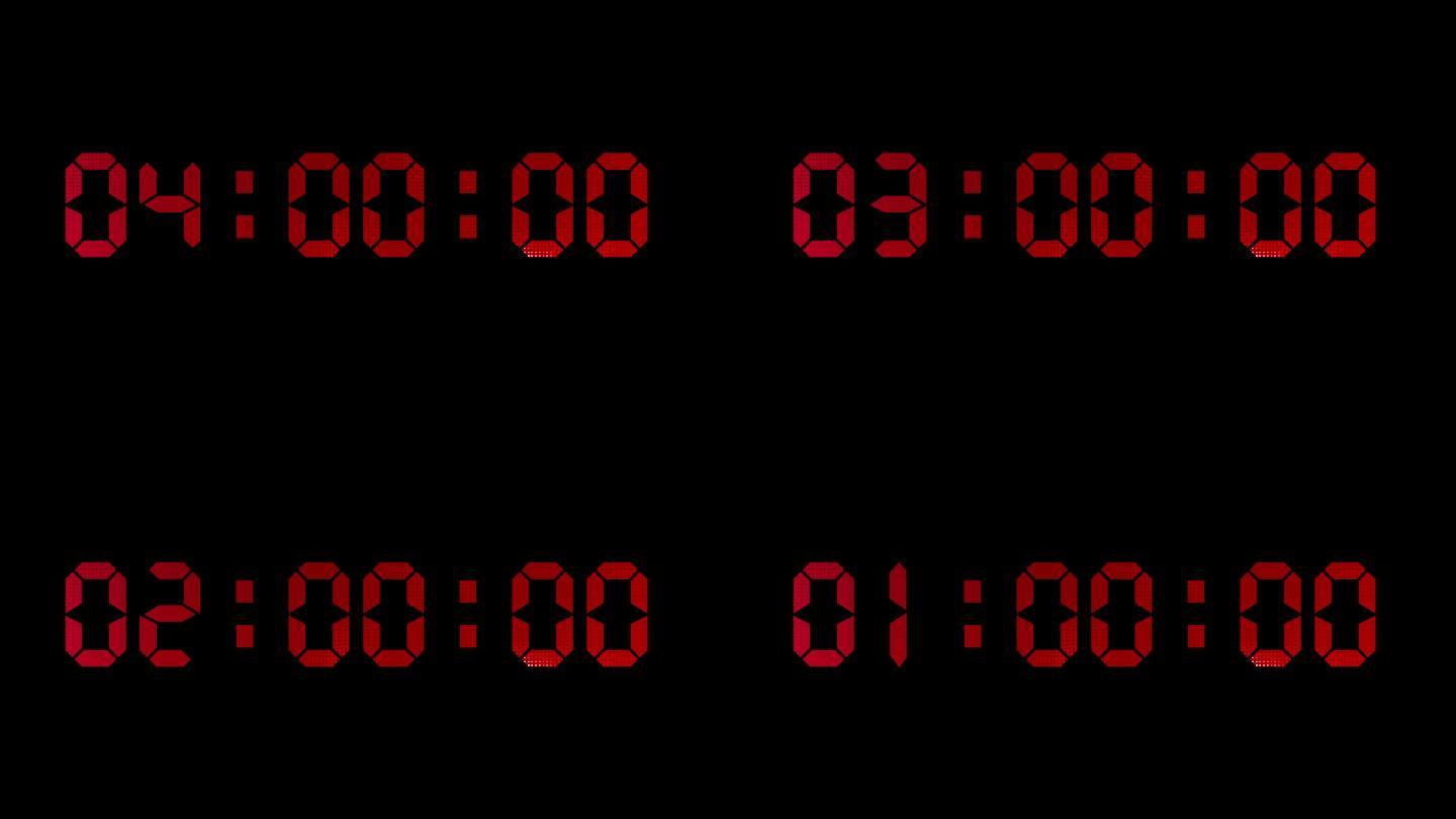 5分倒计时电子数字