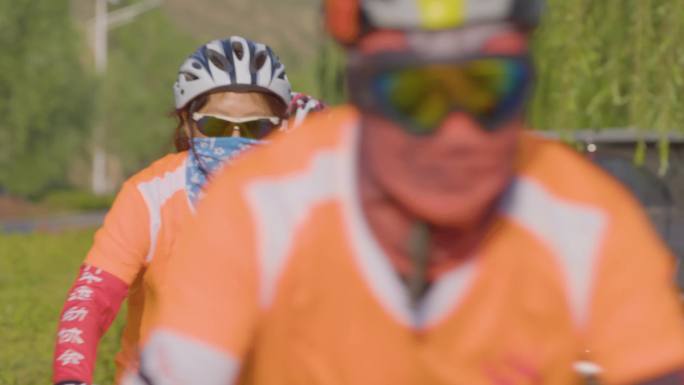 4K 索尼FS7拍摄一组自行车骑手镜头