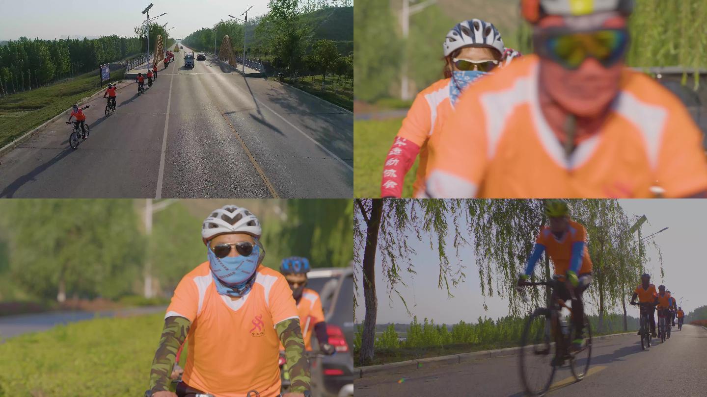 4K 索尼FS7拍摄一组自行车骑手镜头