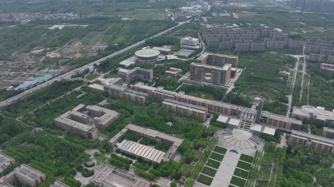 西安电子科技大学南校区西安高校绿化环境