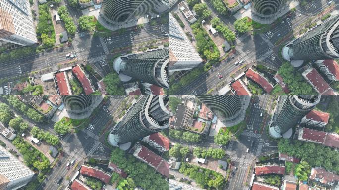 4K原素材-2022年上海疫情上海空城