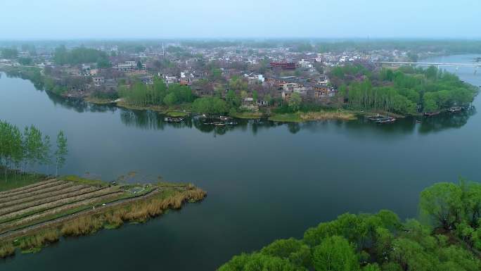 航拍临涣古镇大全景02