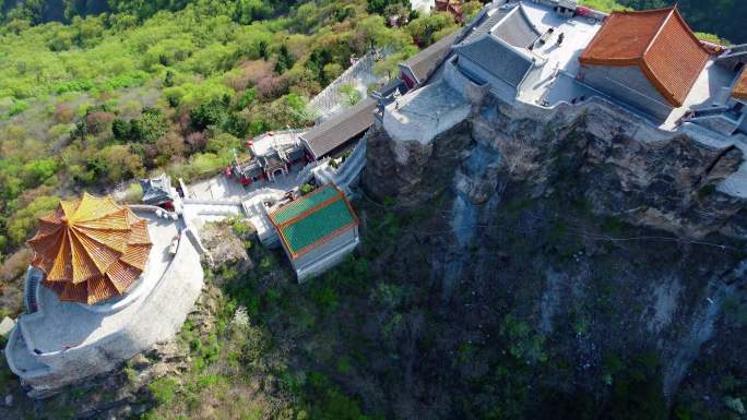 4K航拍短片.北京丫髻山景区