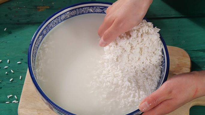 粽子糯米食材