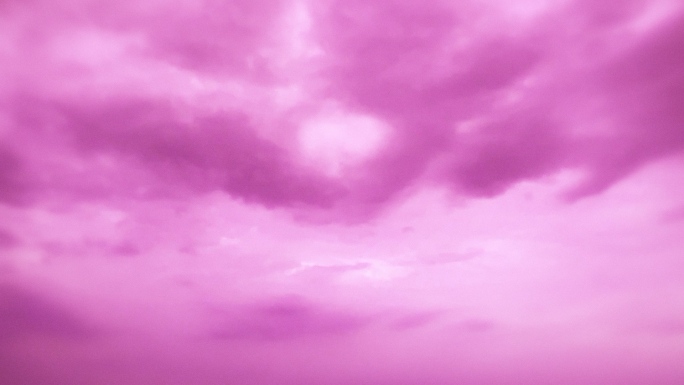 【HD天空】梦幻浪漫粉色天空粉色云雾背景