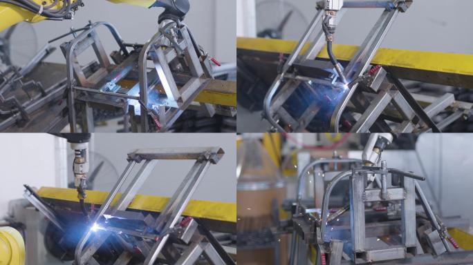 自动焊接机械臂自动生产线