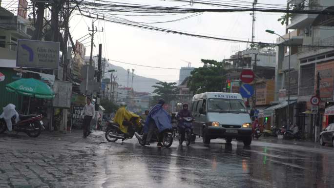 越南的街头