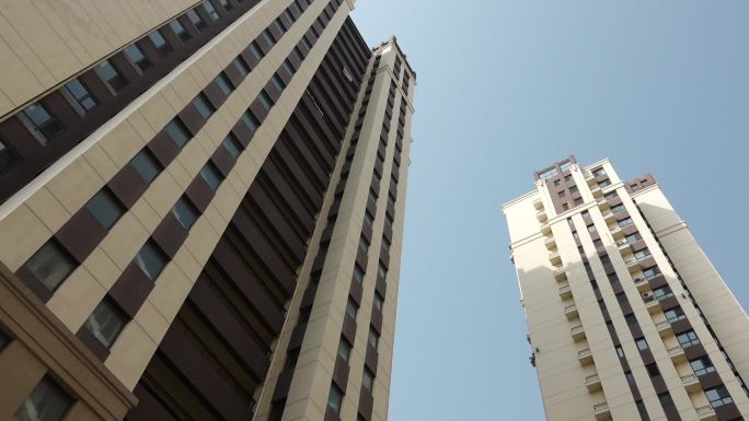 原创视频素材 现代化城市建筑 摩天大楼