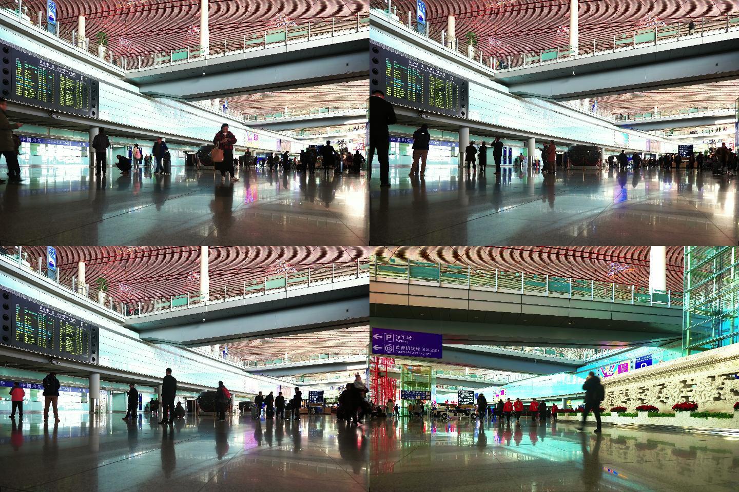 首都机场T3航站楼出口延时X2