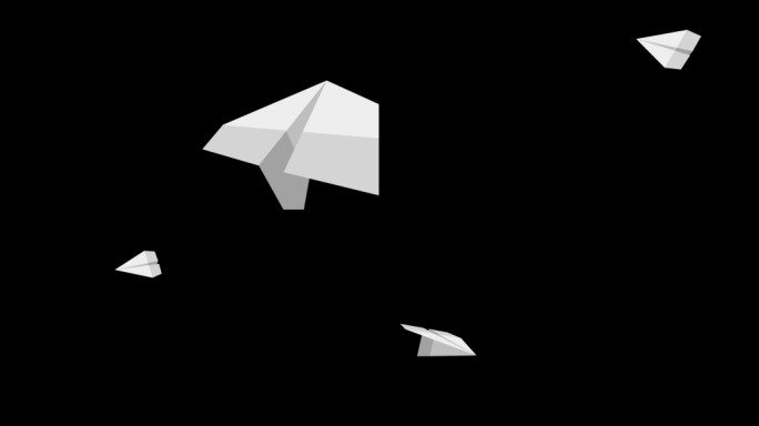 纸飞机AE模版