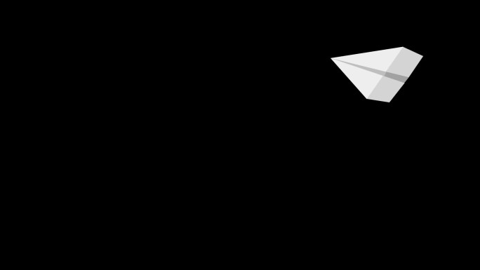 纸飞机AE模版