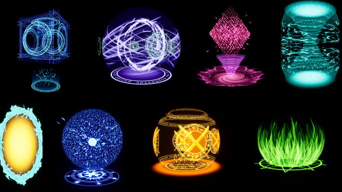 8种网游魔法特效合集