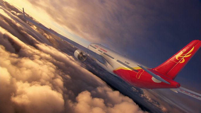 飞机航空云层海航