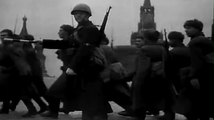 苏联莫斯科保卫战影像1