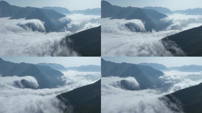 西陵峡口云雾