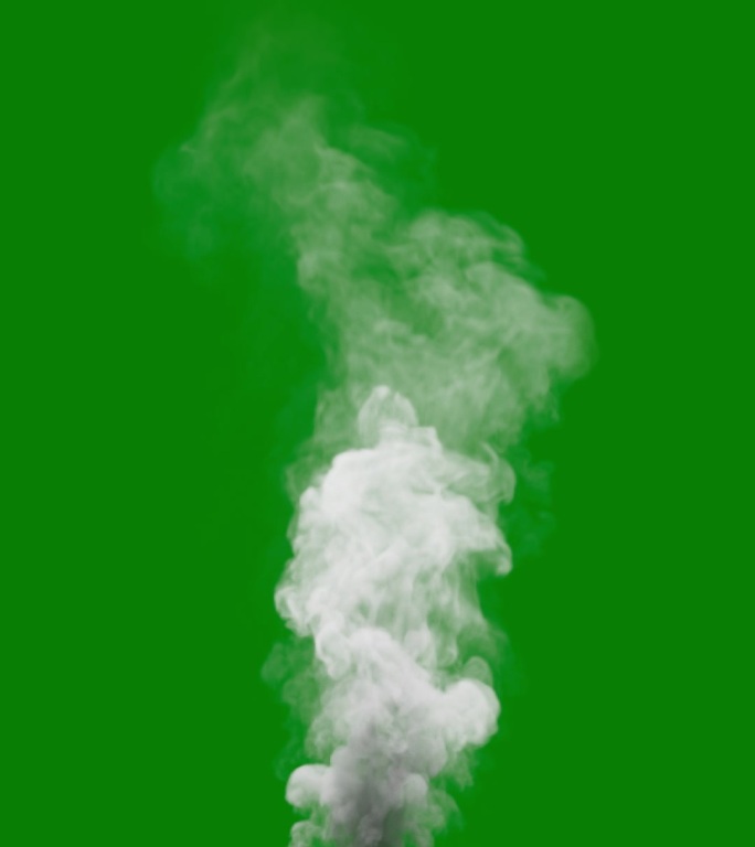 真实的烟雾循环A雾气气雾云烟