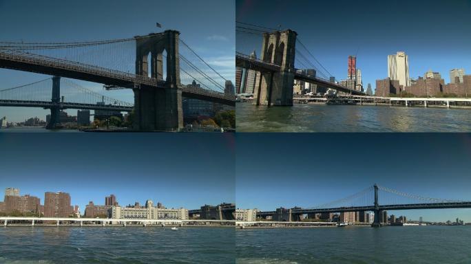 布鲁克林大桥 美国纽约标志性建筑