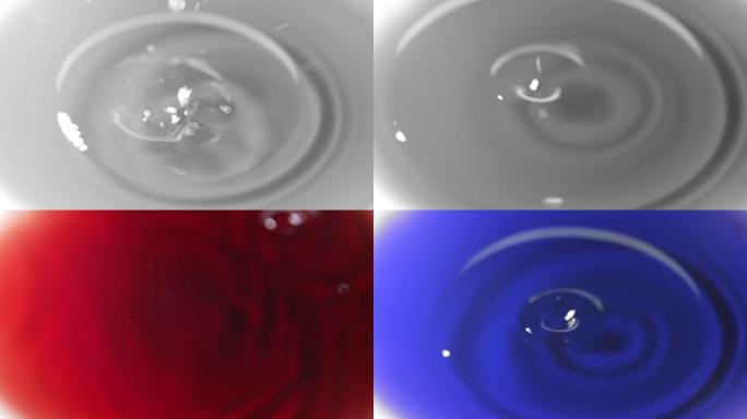 3种颜色水滴