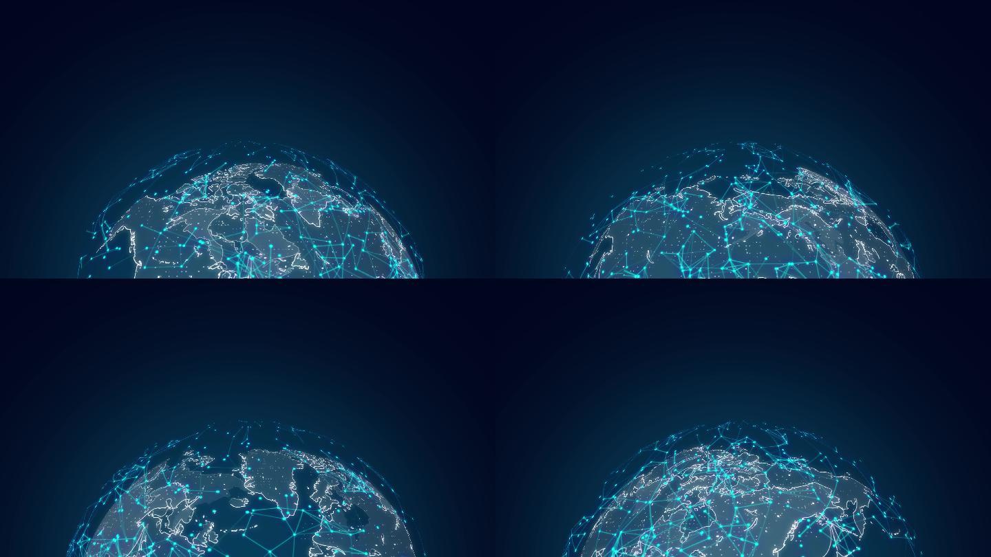 4K世界地图，地球，地球，新闻，科技
