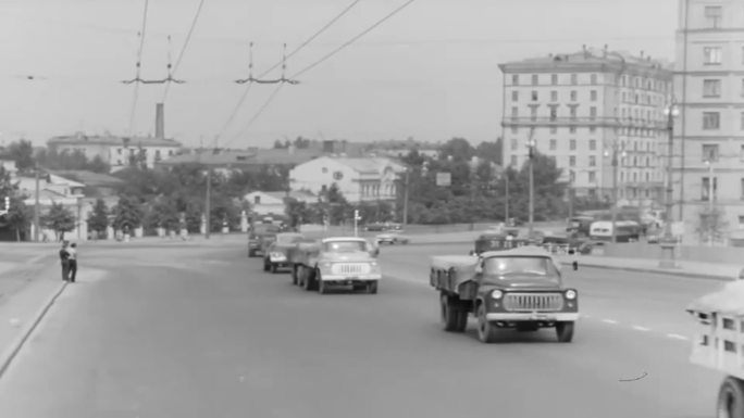 40年代苏联汽车制造检测试验影像3