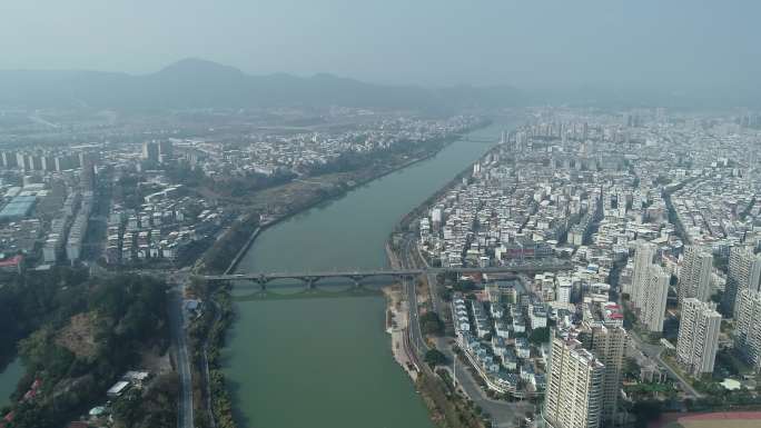 福建上杭县全景