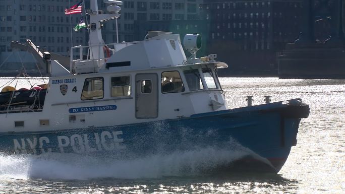 美国纽约警察 警用巡逻艇