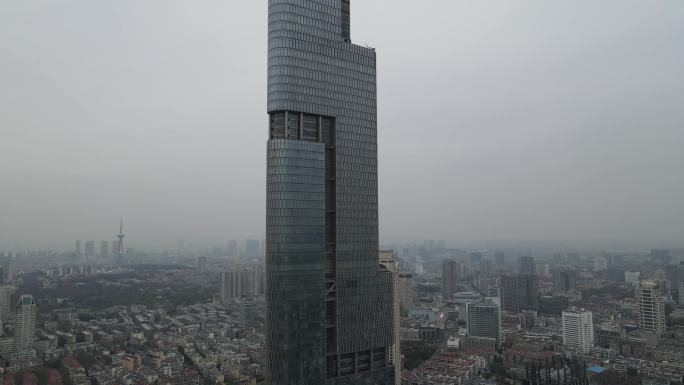 南京紫金大厦航拍