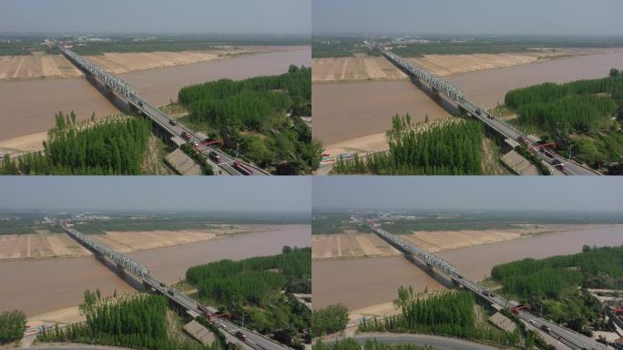 山东济南：黄河上公路桥平阴黄河大桥