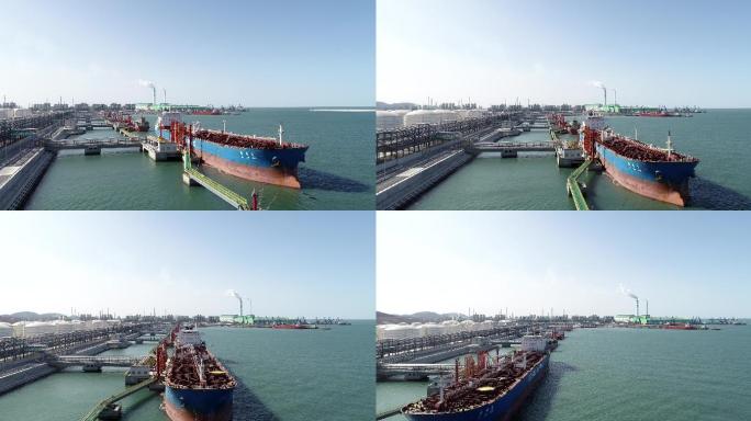 大连  化工厂 码头 滨海 海港 能源