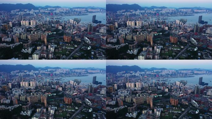 香港大气高空航拍