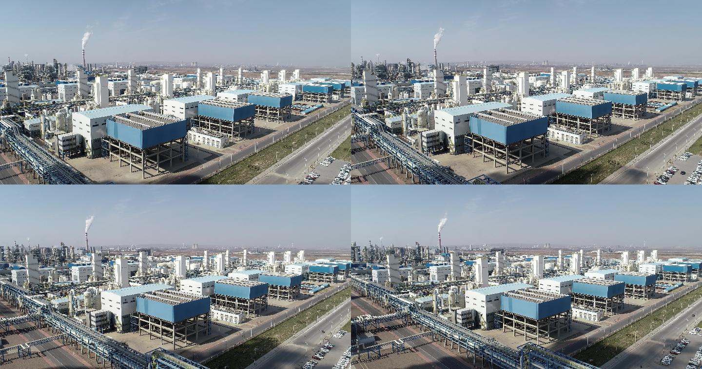 化工厂 神化宁煤空分装置 能源 航拍