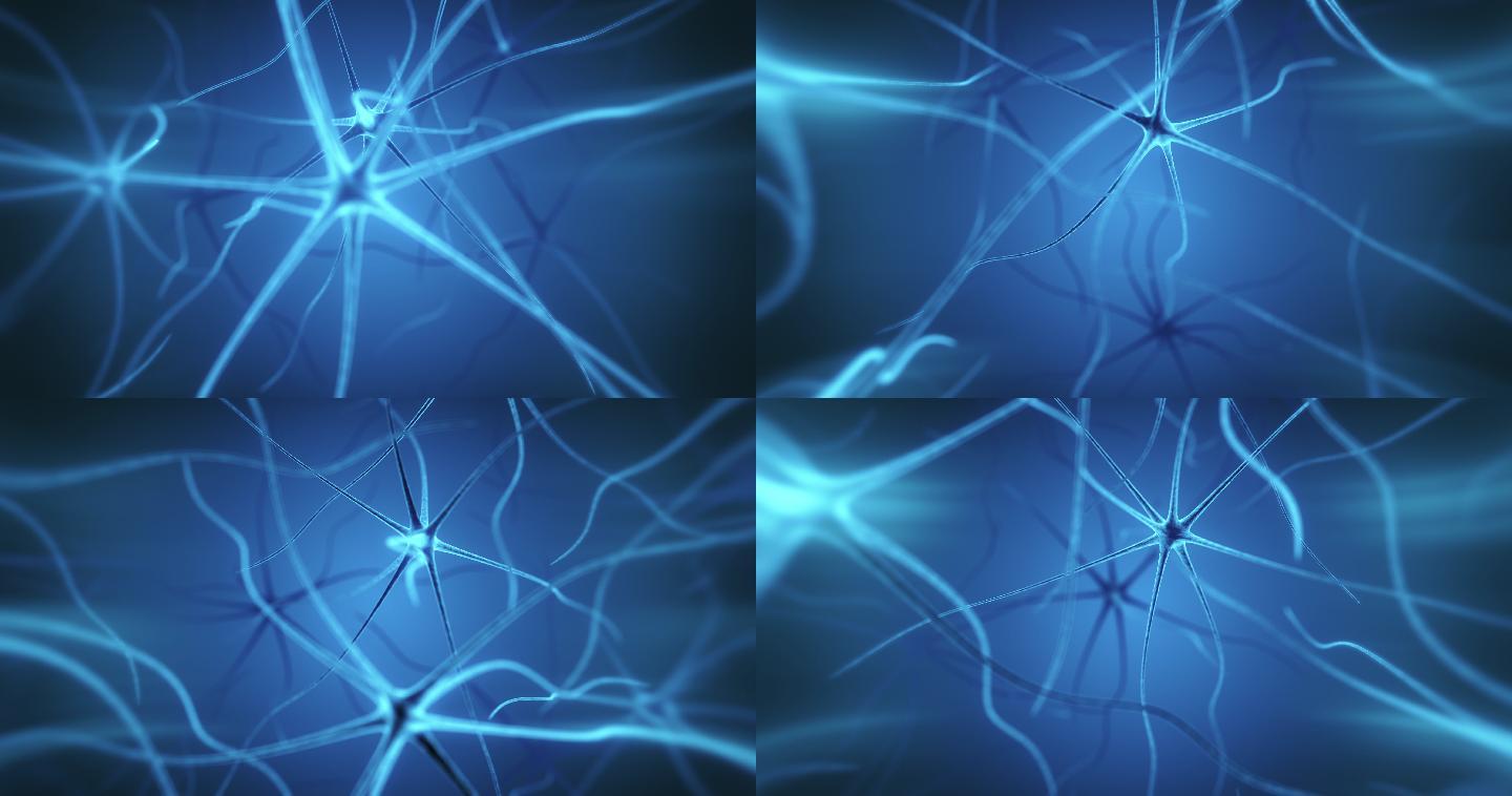 神经元医学动画特效视频