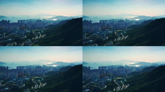 香港大气航拍