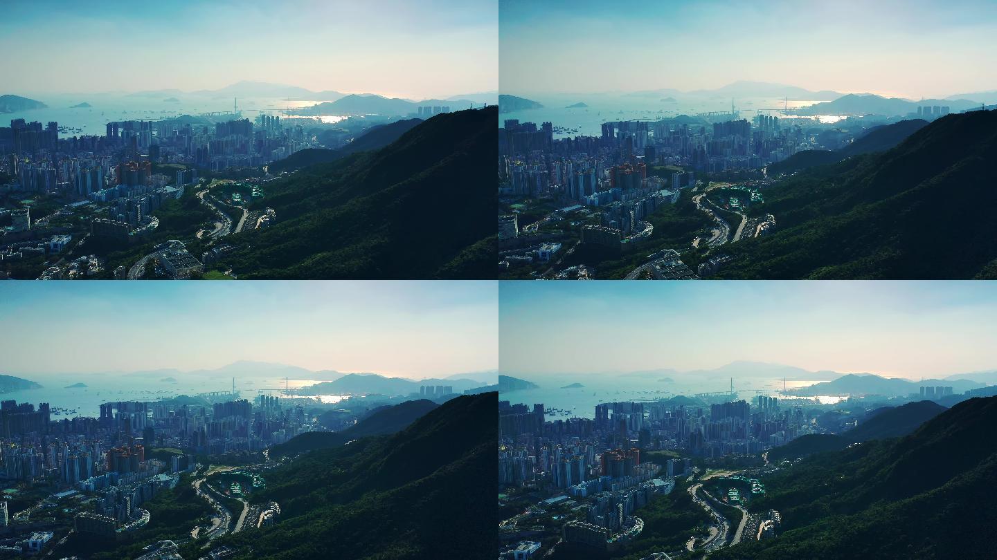 香港大气航拍